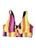 Torrid Stripes Yellow Swimsuit Top Size 1X Plus (1) - photo 1