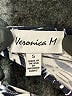 Veronica M. Paisley Gray Casual Dress Size S - photo 7