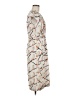 ERIN Erin Fetherston 100% Polyester Print Gray Cocktail Dress Size 6 - photo 4
