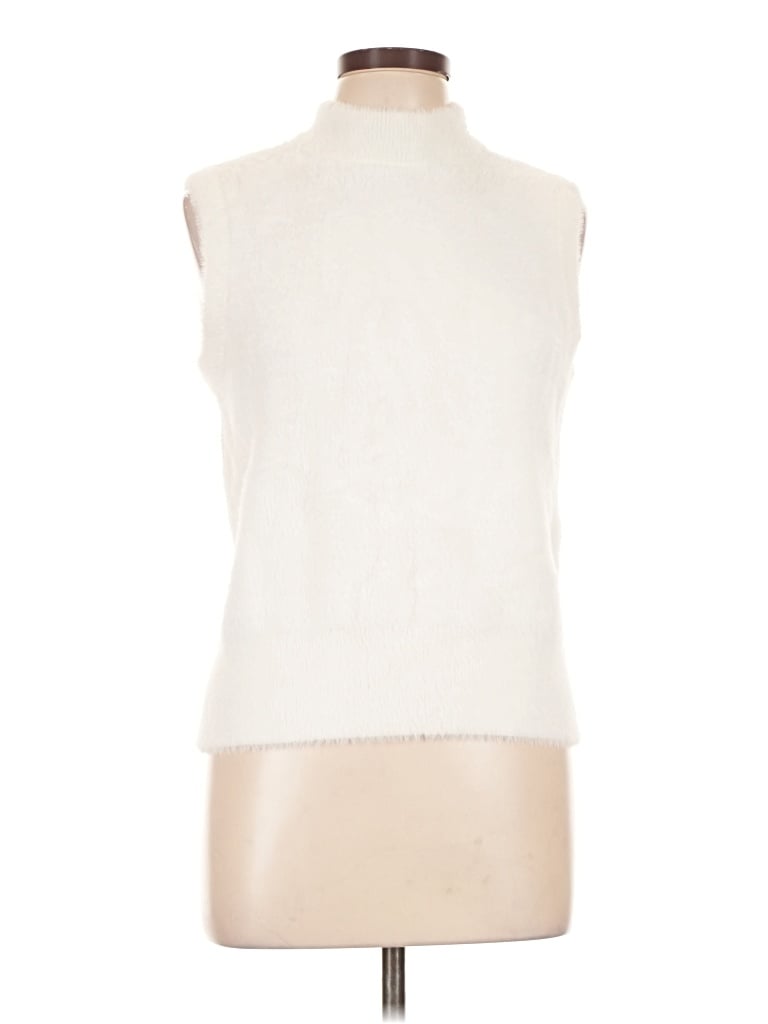 Pre-owned Rachel Zoe Tjx Sweater Vest In Ivory