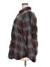 L.L.Bean 100% Cotton Plaid Gray 3/4 Sleeve Button-Down Shirt Size 2X - photo 5