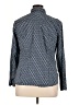 Talbots Polka Dots Blue Long Sleeve Button-Down Shirt Size 16 - photo 2
