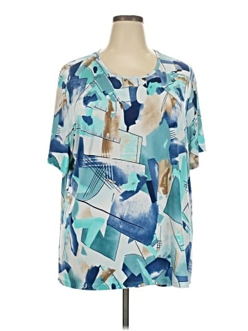 N Touch Short Sleeve Blouse (view 1)
