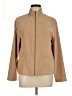 Laura Scott 100% Spandex Solid Tan Jacket Size L - photo 1