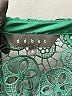 Debut 100% Polyester Green Jumpsuit Size 8 - photo 4