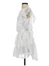 Koch 100% Polyester White Casual Dress Size S - photo 5