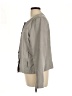 Liz Claiborne 100% Polyester Solid Gray Jacket Size L - photo 5