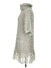 Rebecca Taylor Gray Poncho Size S - photo 5