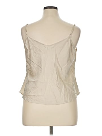 Reformation Sleeveless Silk Top (view 2)