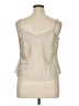 Reformation 100% Silk Tan Sleeveless Silk Top Size XL - photo 2