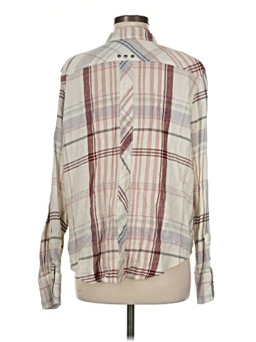 Free People Long Sleeve Button-Down Shirt (view 2)