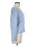 Etcetera Blue Wool Cardigan Size M - photo 4