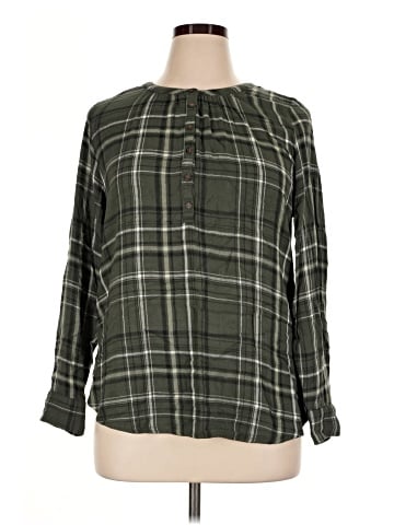 Universal Thread Long Sleeve Blouse (view 1)