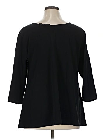 Attitudes by Renee 3/4 Sleeve T-Shirt (view 2)