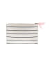 J.Crew 100% Pvc Stripes White Clutch One size - photo 2