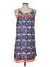 THML 100% Polyester Paisley Blue Casual Dress Size L - photo 2