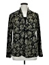 Christopher & Banks Print Gold Blazer Size XL - photo 1