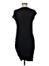 James Perse Solid Black Cocktail Dress Size Med (2) - photo 2