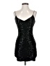 Chocolate Stars Black Cocktail Dress Size S - photo 1