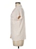 Nordstrom Rack Ivory Short Sleeve Blouse Size M - photo 5