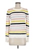Ann Taylor LOFT Stripes White Pullover Sweater Size M - photo 1