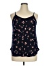 Kaileigh Blue Sleeveless Blouse Size XL - photo 1