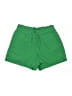 Ann Taylor LOFT 100% Cotton Solid Green Board Shorts Size XS - photo 1