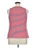 BLOOMCHIC Stripes Red Sleeveless T-Shirt Size 14 - 16 - photo 2