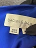 Sachin + Babi 100% Polyester Solid Blue Cocktail Dress Size 0 - photo 4
