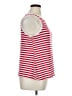 BLOOMCHIC Stripes Red Sleeveless T-Shirt Size 14 - 16 - photo 4