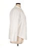 Banana Republic 100% Cotton Ivory Long Sleeve Blouse Size XL - photo 4