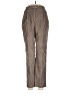 Talbots 100% Cotton Chevron-herringbone Brown Casual Pants Size 6 Petite - photo 1