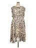 Hayden 100% Polyester Animal Print Ivory Casual Dress Size 3XL - photo 1
