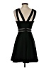 Speechless Solid Black Cocktail Dress Size S - photo 2
