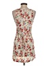 Forever 21 Floral Ivory Casual Dress Size S - photo 2