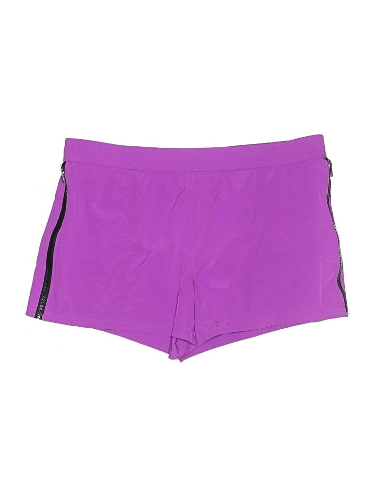 Pre-owned Fabletics Athletic Shorts In Purple