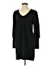 Evereve Solid Black Casual Dress Size S - photo 1