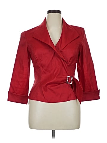 J.R. Nites by Caliendo 3/4 Sleeve Blouse (view 1)