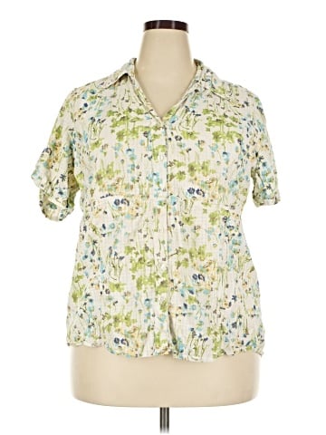 DressBarn Short Sleeve Blouse (view 1)