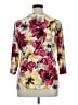 JM Collection Floral Ivory 3/4 Sleeve Blouse Size 0X - photo 2