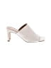 Banana Republic 100% Leather Ivory Heels Size 8 - photo 1