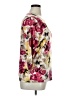 JM Collection Floral Ivory 3/4 Sleeve Blouse Size 0X - photo 4