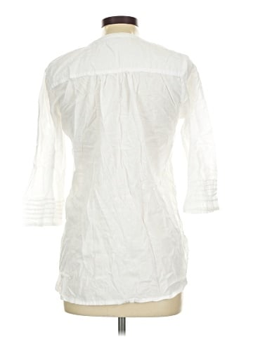Peppermint Bay 3/4 Sleeve Button-Down Shirt (view 2)
