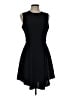 H&M 100% Polyester Solid Black Cocktail Dress Size 12 - photo 1
