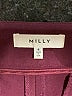 Milly Burgundy Casual Pants Size 4 - photo 7