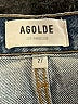 AGOLDE 100% Cotton Hearts Blue Jeans Size 27 waist - photo 7