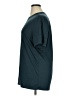 Quince Solid Teal Active T-Shirt Size 0X (estimated) - photo 5