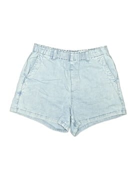 Cosmic Blue Love Denim Shorts (view 1)
