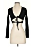 Princess Polly Black Long Sleeve Top Size 2 - photo 1