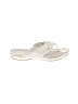 Clarks Ivory Flip Flops Size 8 - photo 1